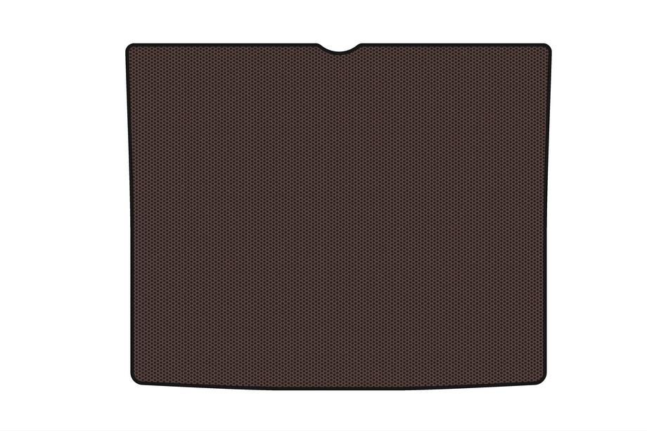 Renault Espace 2002-2014 Rubber trunk mat Carsuit (7-seater, brown) Photo 1