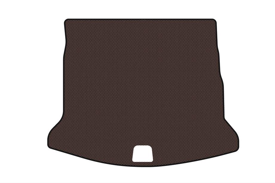 Renault Espace 2014- Rubber trunk mat Carsuit (5-seater, brown) Image