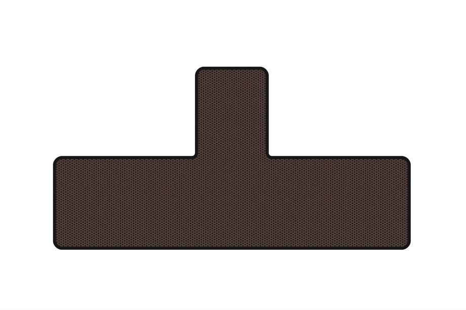 Renault Kangoo 2008–2020 Rubber trunk mat Carsuit (5-door/7-seater, brown) Image