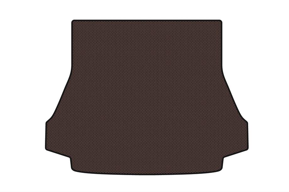 Renault Laguna 2001-2007 Rubber trunk mat Carsuit (SW, brown) Image