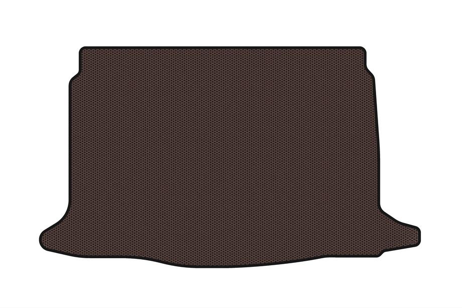 Renault Megane IV 2016-2025 Rubber trunk mat Carsuit (HB, brown) Image