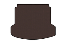 Renault Megane IV 2016-2025 Rubber trunk mat Carsuit (SD, brown) photo 1