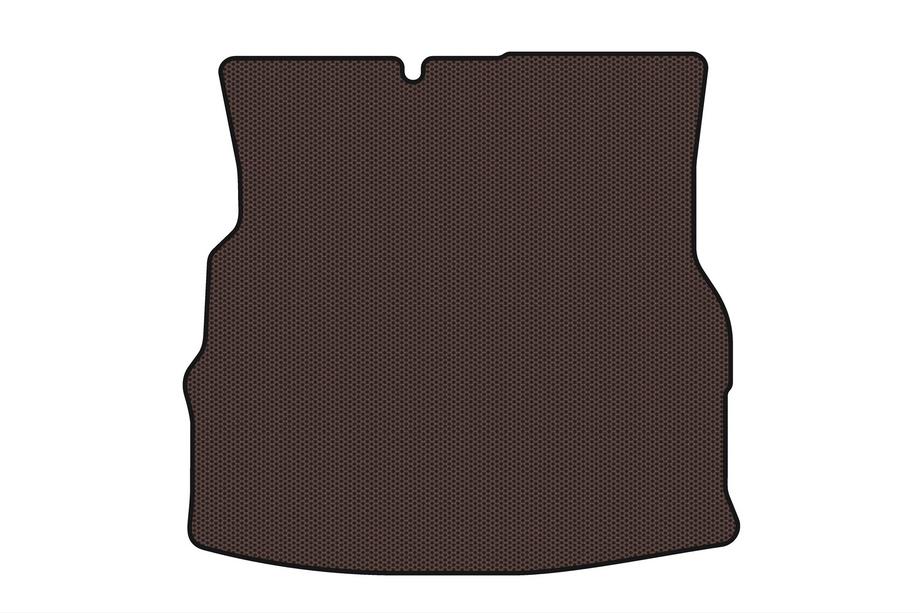 Renault Symbol 1999-2008 Rubber trunk mat Carsuit (SD, brown) Photo 1