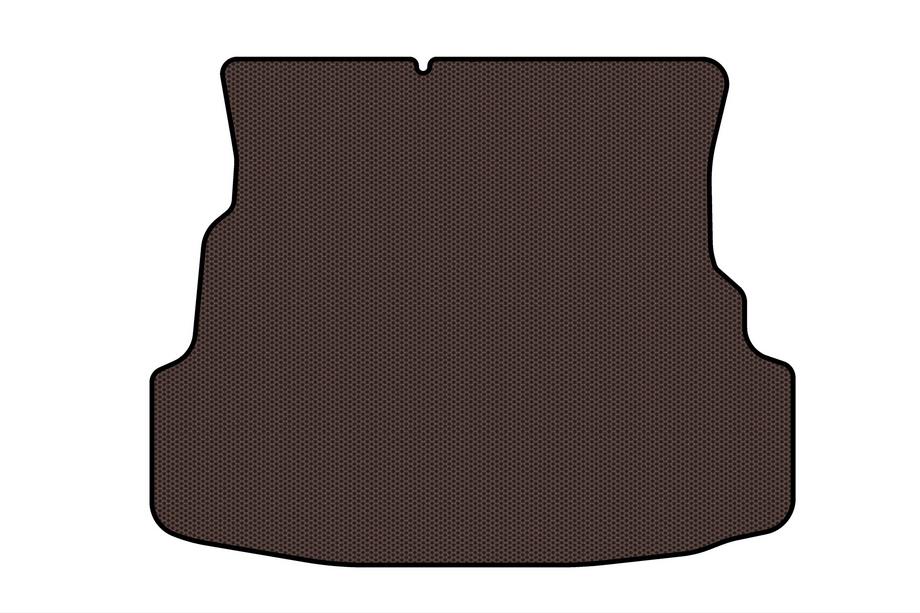 Renault Symbol 2008-2013 Rubber trunk mat Carsuit (SD, brown) Image