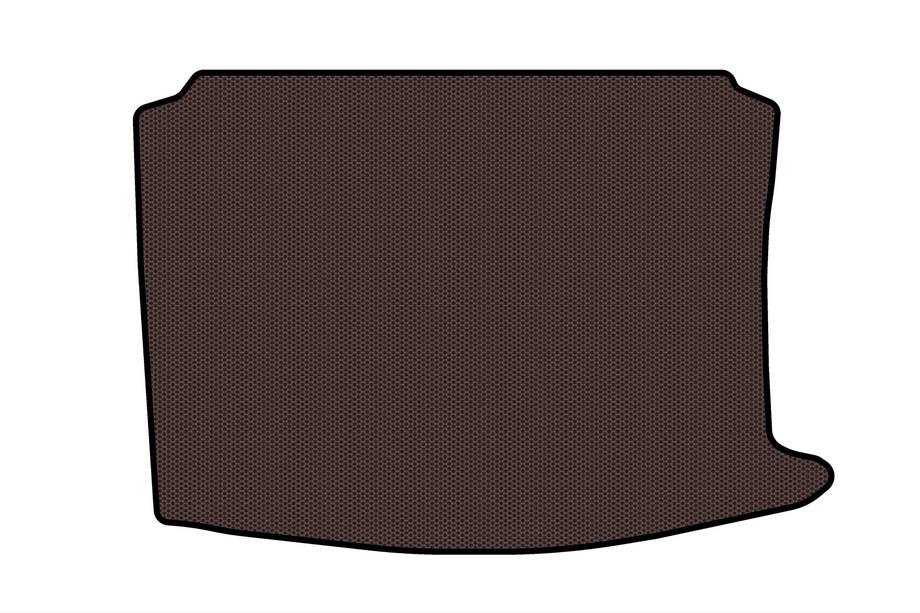 Seat Leon 1999-2005 Rubber trunk mat Carsuit (HB, 5-door, brown) Image