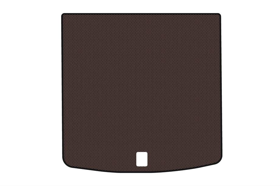Skoda Fabia 2000-2007 Rubber trunk mat Carsuit (SD, brown) Image