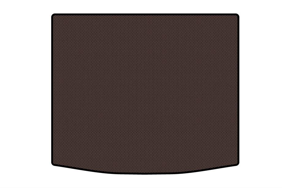 Skoda Karoq 2018- Rubber Trunk Mat Carsuit (Brown) Image