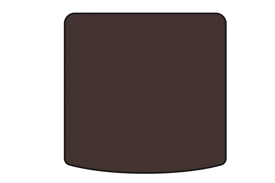 Skoda Kodiaq 2016-2023 Rubber trunk mat Carsuit (5-seater, brown) Image