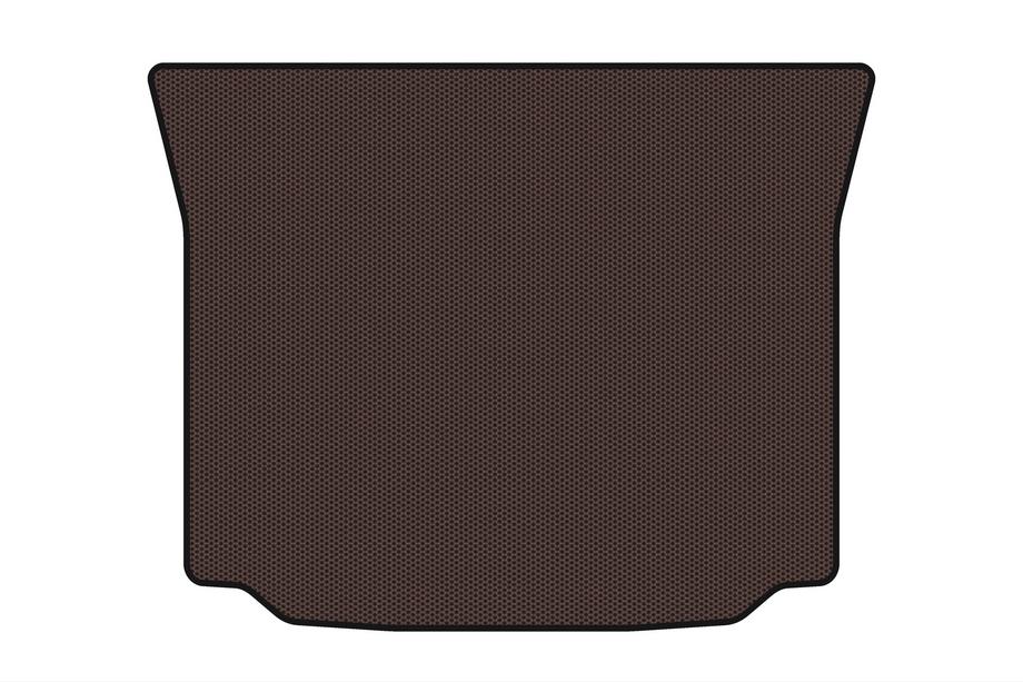 Skoda Roomster 2006-2015 Rubber Trunk Mat Carsuit (Brown) Photo 1
