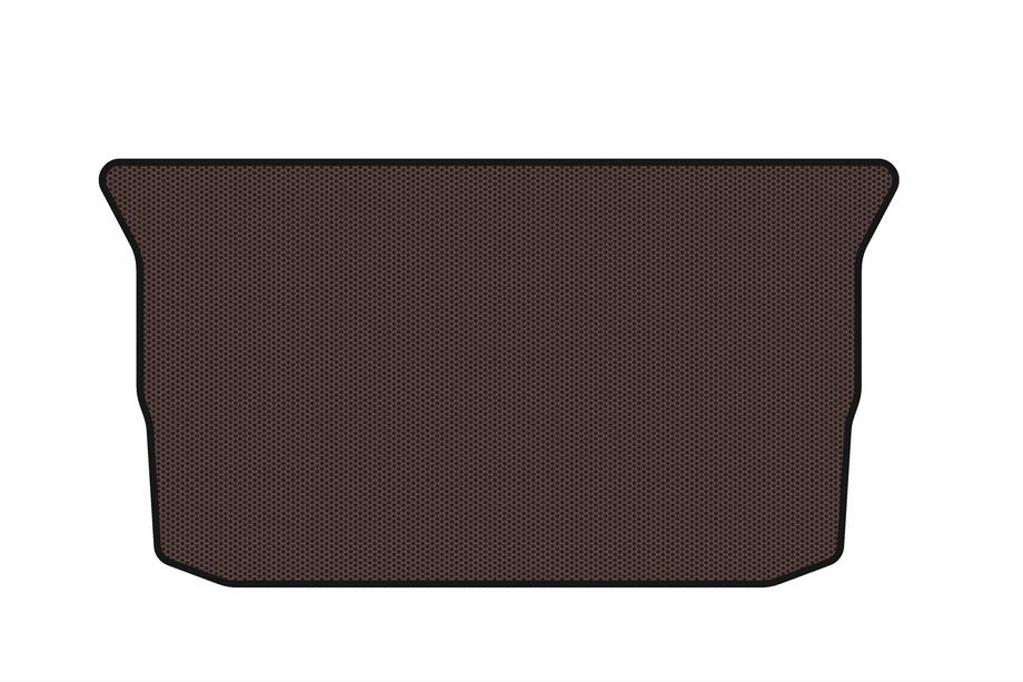 Smart 2014- Rubber trunk mat Carsuit (HB, 5-door, brown) Photo 1