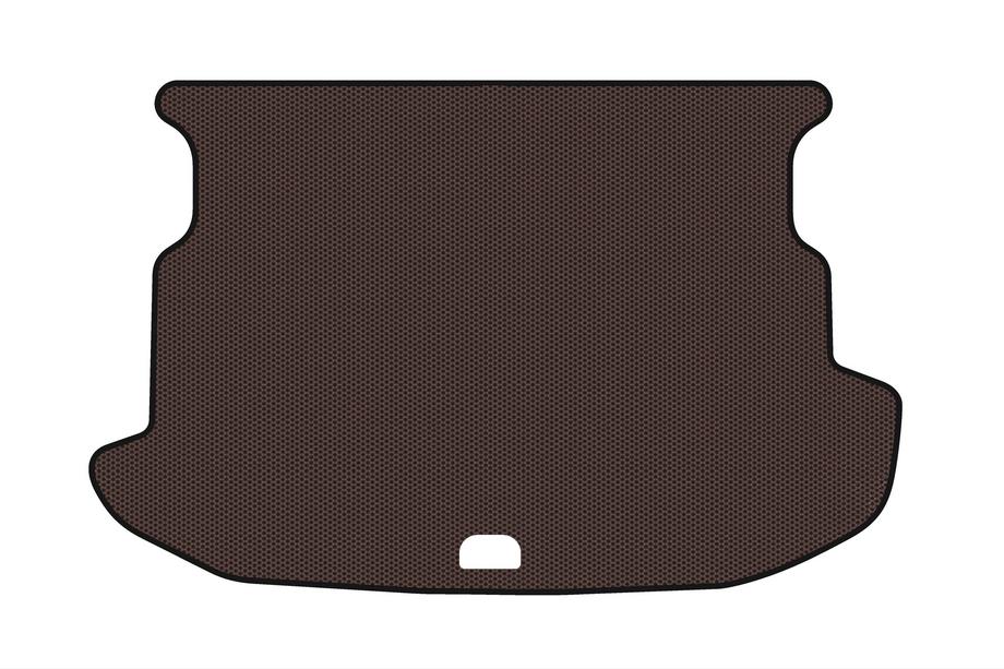 SsangYong Korando 2010-2019 Rubber trunk mat Carsuit (2010-2016, brown) Image