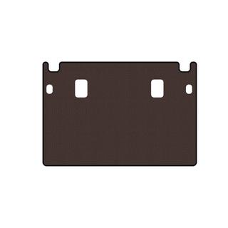 Rubber trunk mat Carsuit (2014-2024, 7-seater, brown) photo 1