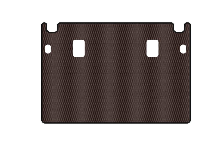 Toyota 4Runner 2009-2024 Rubber trunk mat Carsuit (2014-2024, 7-seater, brown) Image