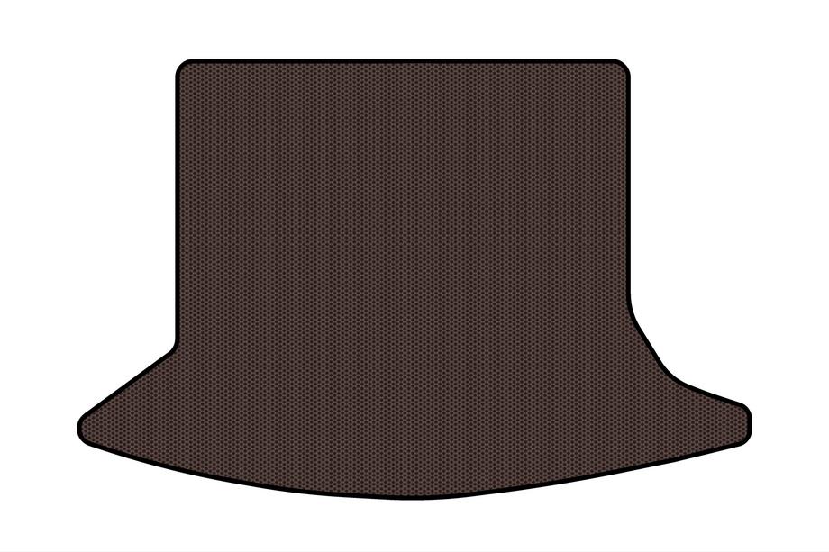 Toyota Verso 2009–2018 Rubber trunk mat Carsuit (7-seater, brown) Image