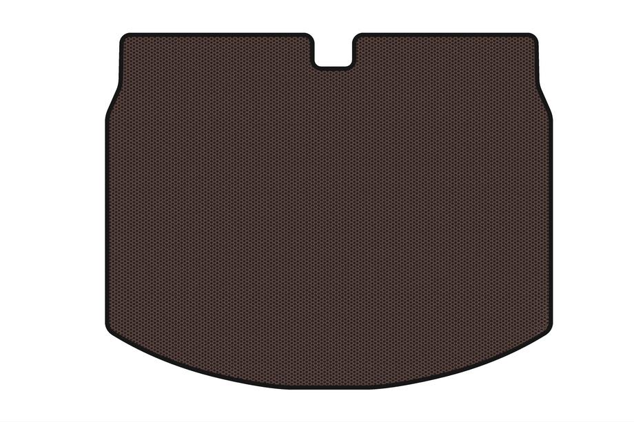Volkswagen Beetle 2011-2015 Rubber trunk mat Carsuit (HB, brown) Image