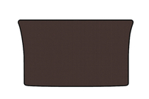 Volkswagen Fox 2003-2021 Rubber trunk mat Carsuit (HB, 3-door, brown) photo 1