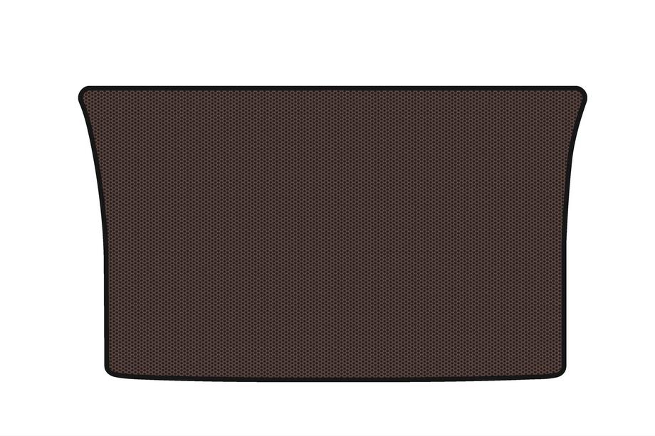 Volkswagen Fox 2003-2021 Rubber trunk mat Carsuit (HB, 3-door, brown) Image