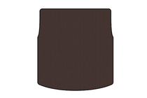 Volkswagen Phaeton 2002-2016 Rubber trunk mat Carsuit (SD, short wheelbase, brown) photo 1