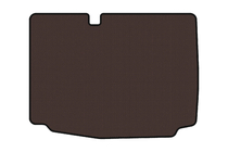 Volkswagen Polo 2010-2017 Rubber trunk mat Carsuit (HB, 3/5-door, brown) photo 1
