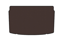 Volkswagen Polo 2017- Rubber trunk mat Carsuit (HB, brown) photo 1