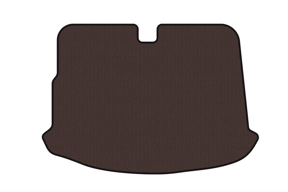 Volkswagen Scirocco 2008-2017 Rubber trunk mat Carsuit (HB, 3-door, brown) Image