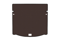 Volkswagen Touran 2003-2010 Rubber trunk mat Carsuit (2006-2010, 7-seater, brown) photo 1
