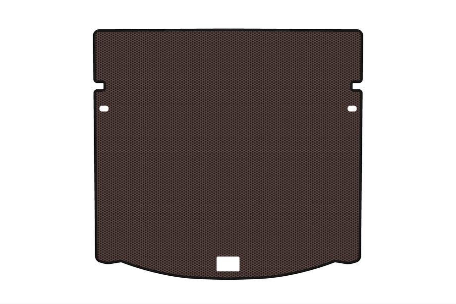 Volkswagen Touran 2003-2010 Rubber trunk mat Carsuit (2006-2010, 7-seater, brown) Image