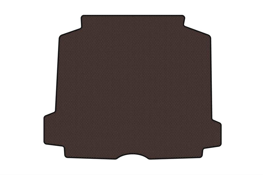 Volvo S60 2000-2009 Rubber trunk mat Carsuit (SD, brown) Image