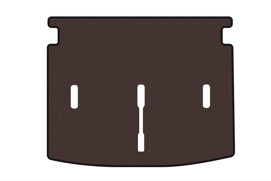 Volvo V40 2012- Rubber trunk mat Carsuit (2016+, HB, brown) Photo 1
