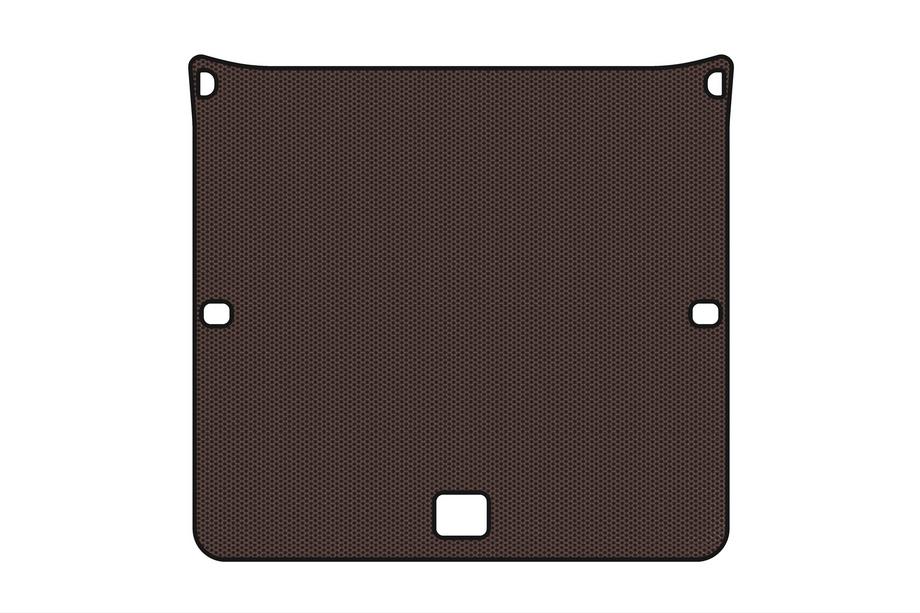 Audi 100 C4 1990-1994 Rubber boot mat Carsuit V-1 (Avant, brown) Image