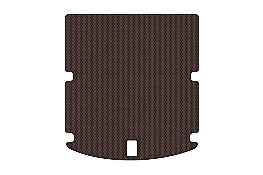 Audi A4 B9 2015-2024 Rubber trunk mat Carsuit (Sedan, brown) Photo 1