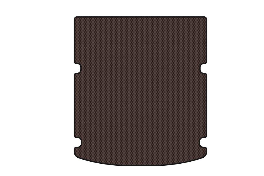 Audi A6 C7 2011-2017 Rubber trunk mat Carsuit V-1 (Sedan, brown) Photo 1