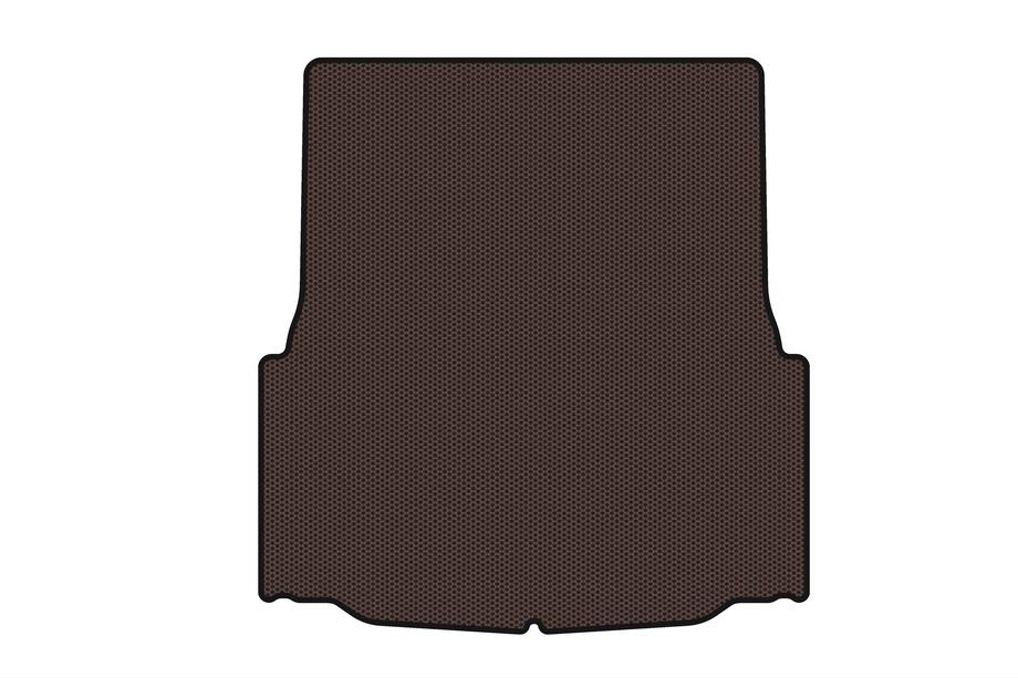 BMW 3 Series E46 1998-2006 Rubber trunk mat Carsuit (SD, brown) Image