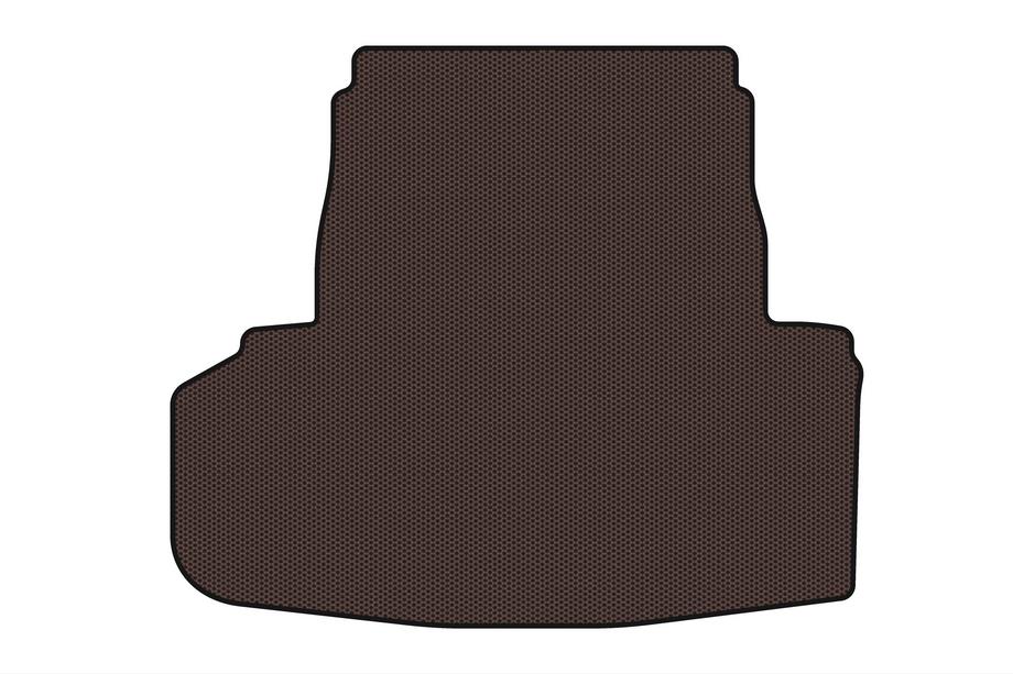 BMW 5 Series E60/E61 2003-2010 Rubber trunk mat Carsuit (For E60, brown) Photo 1