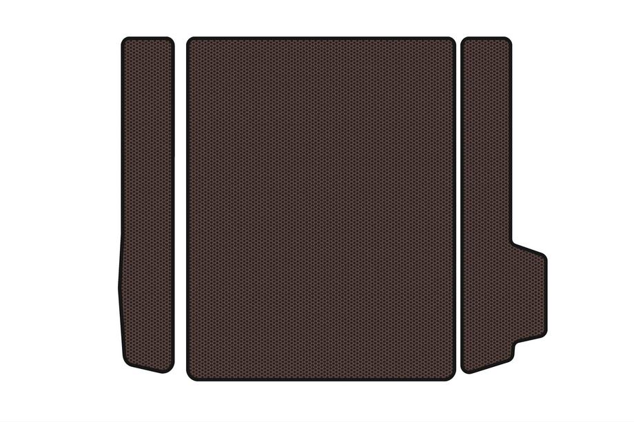 BMW X4 F26 2014-2018 Rubber Trunk Mat Carsuit V-1 (Brown) Image