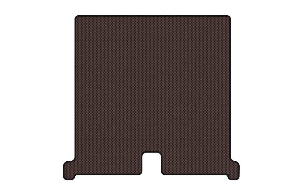 BMW X5 F15 2013-2018 Rubber Trunk Mat Carsuit V-1 (Brown) Image