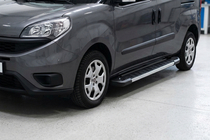 Opel Combo 2012-2018 Side Steps RedLine V1 (2 pcs, Aluminum) photo 1