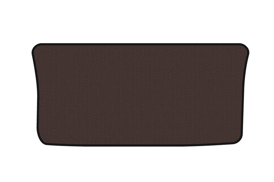 Chevrolet Spark 2009-2015 Rubber Trunk Mat Carsuit (Brown) Image