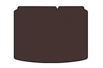 Citroen C-4 2004-2010 Rubber trunk mat Carsuit (Coupe, brown) photo 1