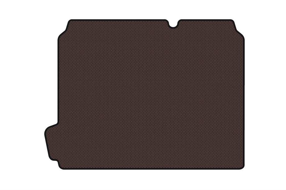 Citroen C-4 2010-2018 Rubber trunk mat Carsuit (HB, brown) Image