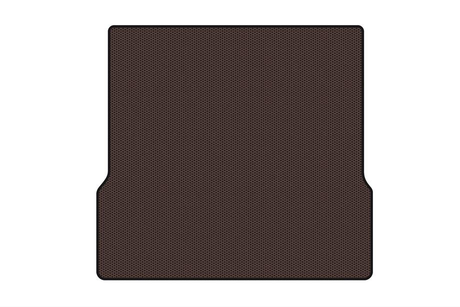 Dacia Logan I 2005-2008 Rubber trunk mat Carsuit (SD, brown) Photo 1