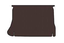 Daewoo Lanos 1998-2017 Rubber trunk mat Carsuit (HB, brown) photo 1