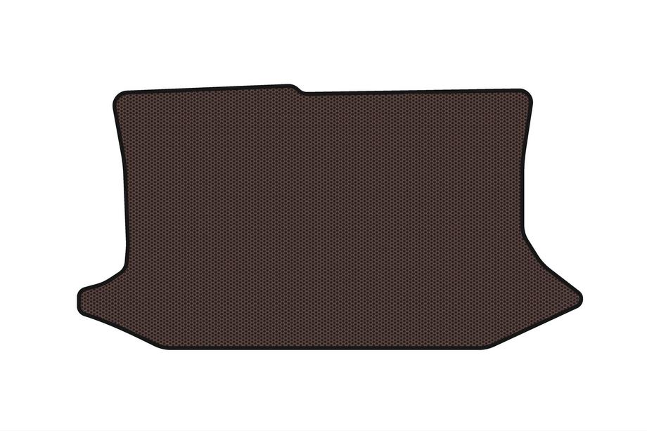 Ford Fiesta 2002-2008 Rubber trunk mat Carsuit (HB, brown) Image