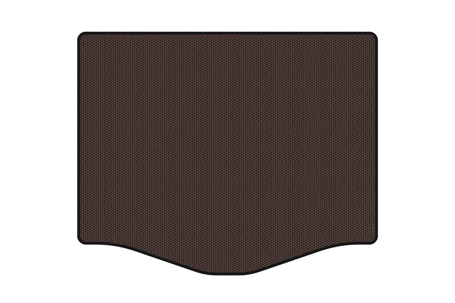 Ford Focus II 2005-2008 Rubber trunk mat Carsuit (HB, brown) Photo 1