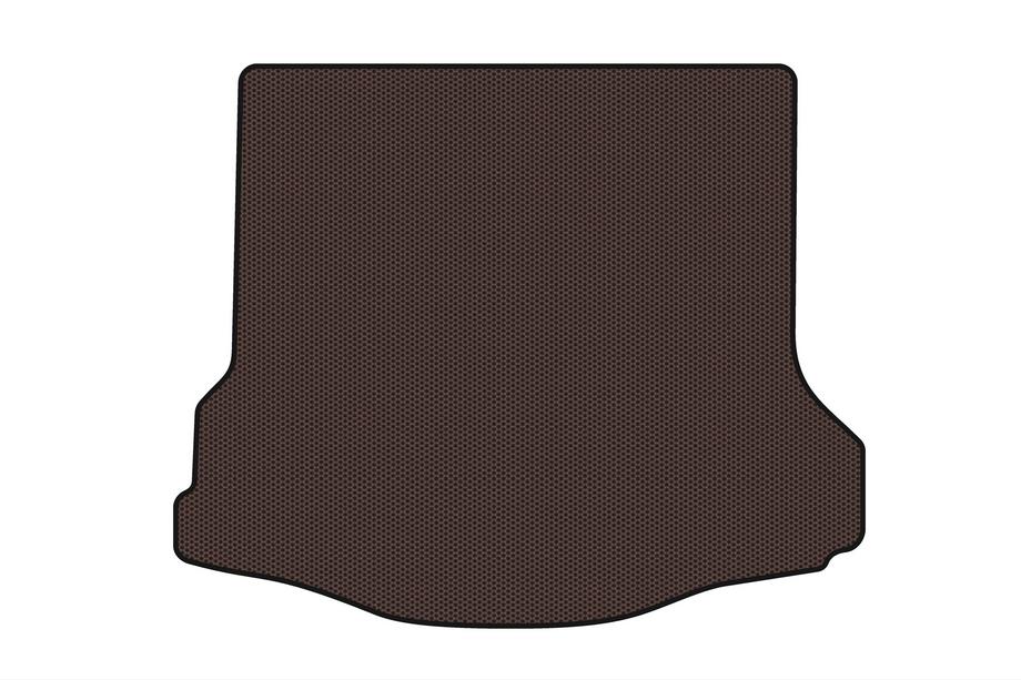 Ford Focus III 2011-2017 Rubber trunk mat Carsuit (2011-2014, SD, USA, brown) Photo 1