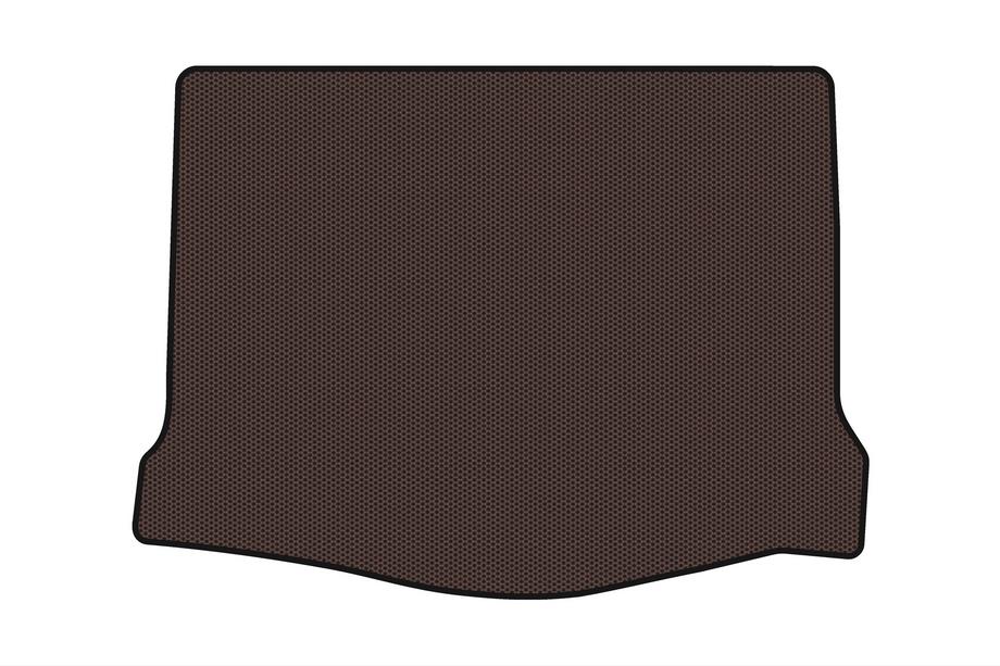 Ford Focus III 2011-2017 Rubber trunk mat Carsuit (HB, brown) Image