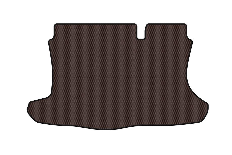 Ford Fusion 2002-2012 Rubber trunk mat Carsuit (2005-2012, HB, brown) Image