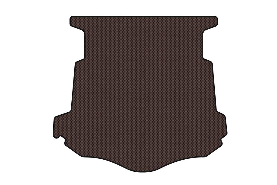Ford Mondeo 2008-2014 Rubber trunk mat Carsuit (2008-2010, LB, brown) Image
