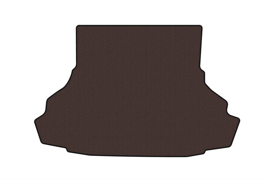 Ford Mustang 2015-2023 Rubber trunk mat Carsuit (2015-2017, Convertible, USA, brown) Image