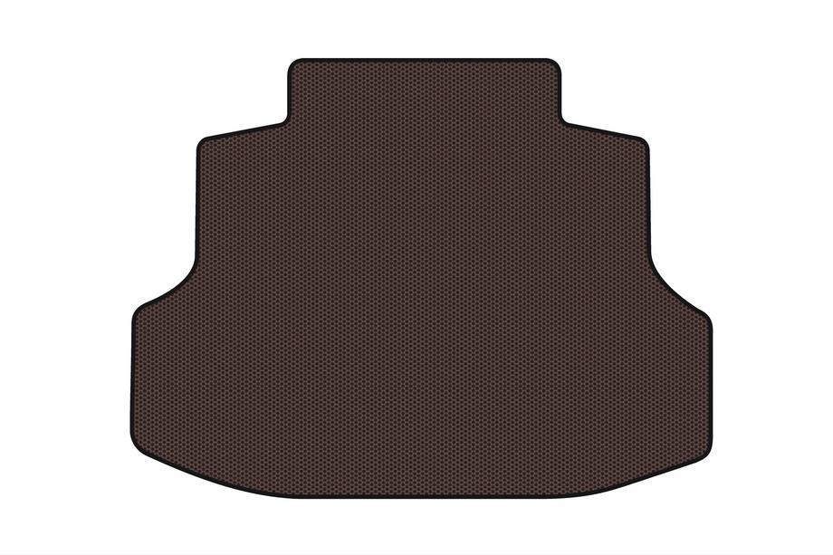 Honda Civic Sedan VII 2001-2006 Rubber trunk mat Carsuit (SD, brown) Image